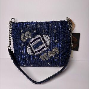 NEW Beaded Bag Go Team Team Football Game Day Bag Tik Tok Viral Handmade India